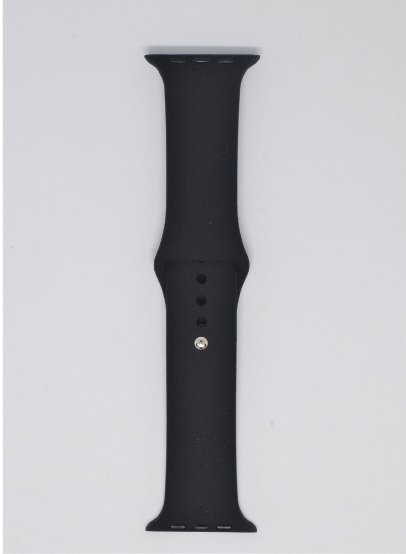 BORTONY Silicone Replacement Watch Band For Apple Series 6/5/4/3 Size 42/44mm - Image 1