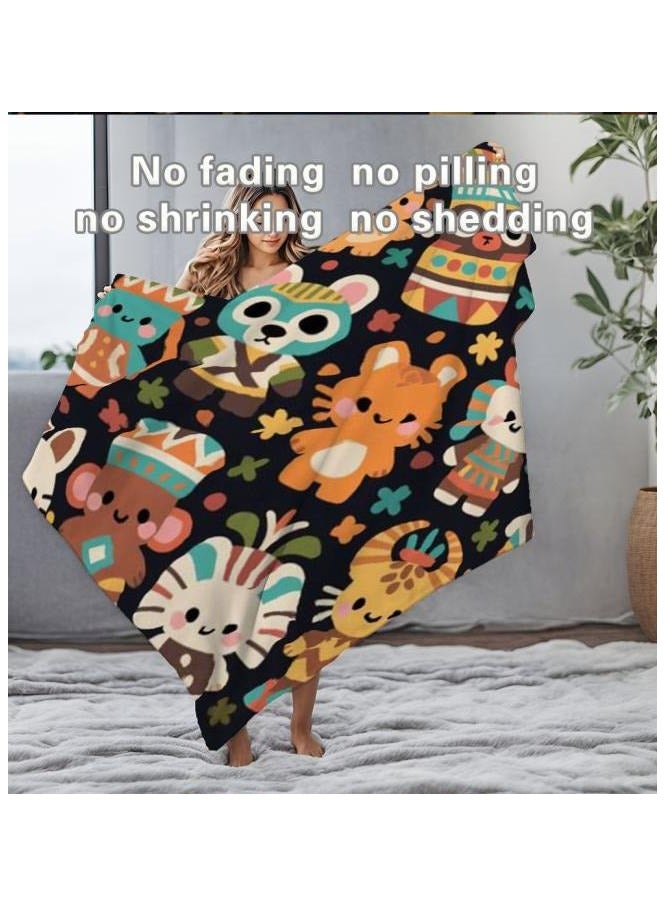 general Flannel thin blanket (warm and comfortable, suitable for sleep, gaming, dust removal and sandproof) 150cm*200cm - 1061 - Image 5