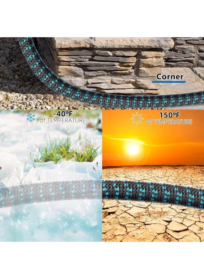 INGUNAR 100FT Expandable Garden Hose, Flexible Water Hoses with 10 Function Nozzle, Lightweight Hose Car Wash Hose with Storage Bag for Yard Car Pets Glass Wash - Image 4
