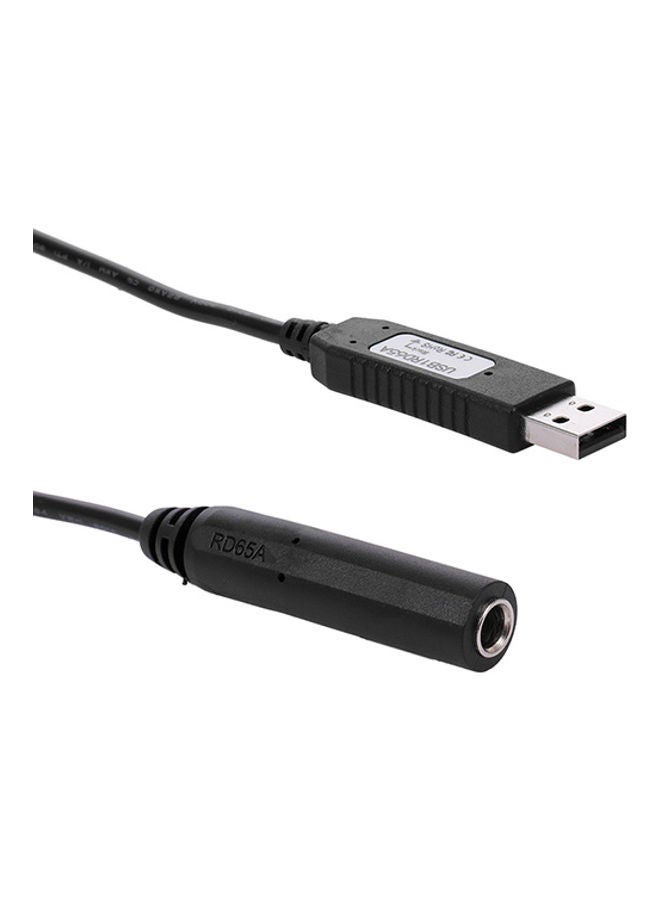 NIBEMINENT USB Cable Line 6.35mm Audio Jack Female for Switch Black - Image 3