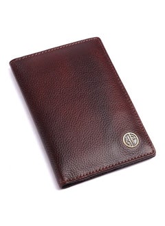 HAMMONDS FLYCATCHER HAMMONDS FLYCATCHER Genuine Leather Passport Cover, Passport Holder for Men and Women - Travel Accessories Document Organizer, RFID Protected Passport Wallet with Card Slots for Trips - Brown  - Image 1