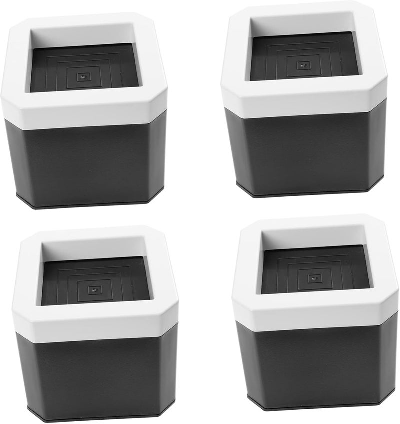 Well-engineered versatile build 4pcs Heavy Duty Bed Risers Non- Elevators for Sofas Tables and Chairs Floor Protectors to Reduce Noise and Scratches Furniture Risers for Air & land transit compatible Nationwide warehouse layout Hardened processed substance Treated anti-rust metal All territory compatible build Suburban residential ship Strategic warehouse site Stable local goods source Season change compatible build Global sizing options Globally popular universal design Dispersed regional warehouses Moisture wear upgraded quality Market need oriented construction Individual group scene compatible Wide usage compatibility Ergonomic build Reliable durability Easy clean surface Long lifespan Local supply chain stock Flexible usage build Post-order arranged dispatch Individual & group usable - Image 1
