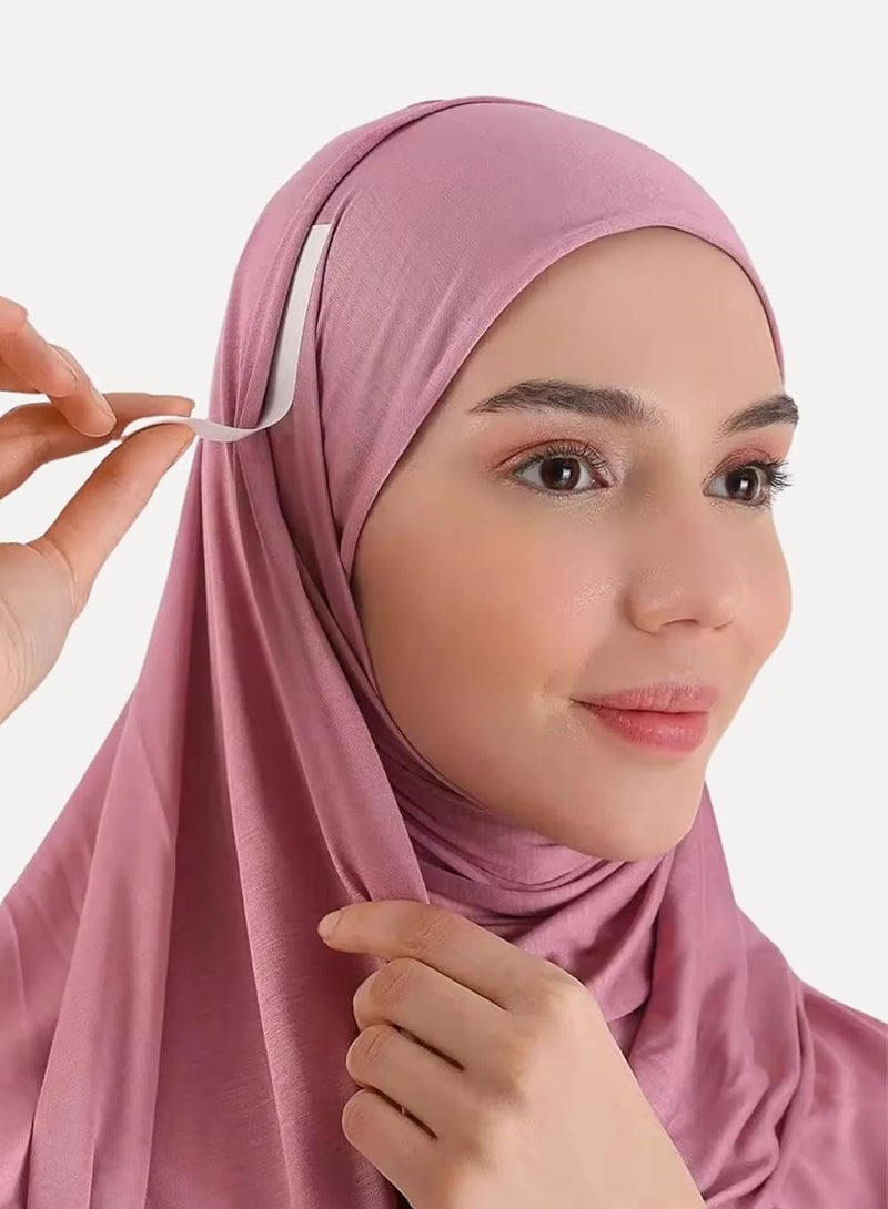 ماركة غير محددة شرائط لاصقة شفافة على الوجهين للملابس - تثبيت الحجاب، حالات الطوارئ، وضمان مظهر مذهل,  36 لاصقة  - Image 2