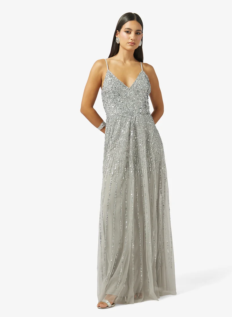 Beaded Evening Gown