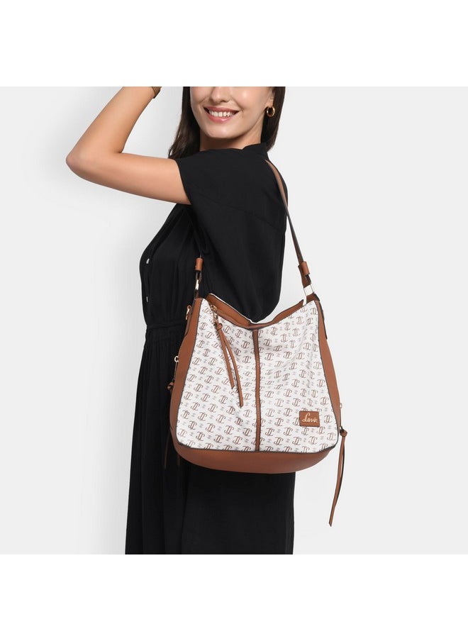 Lavie Lavie Women's Mono Clair Large Hobo Bag | Ladies Purse Handbag  - Image 3