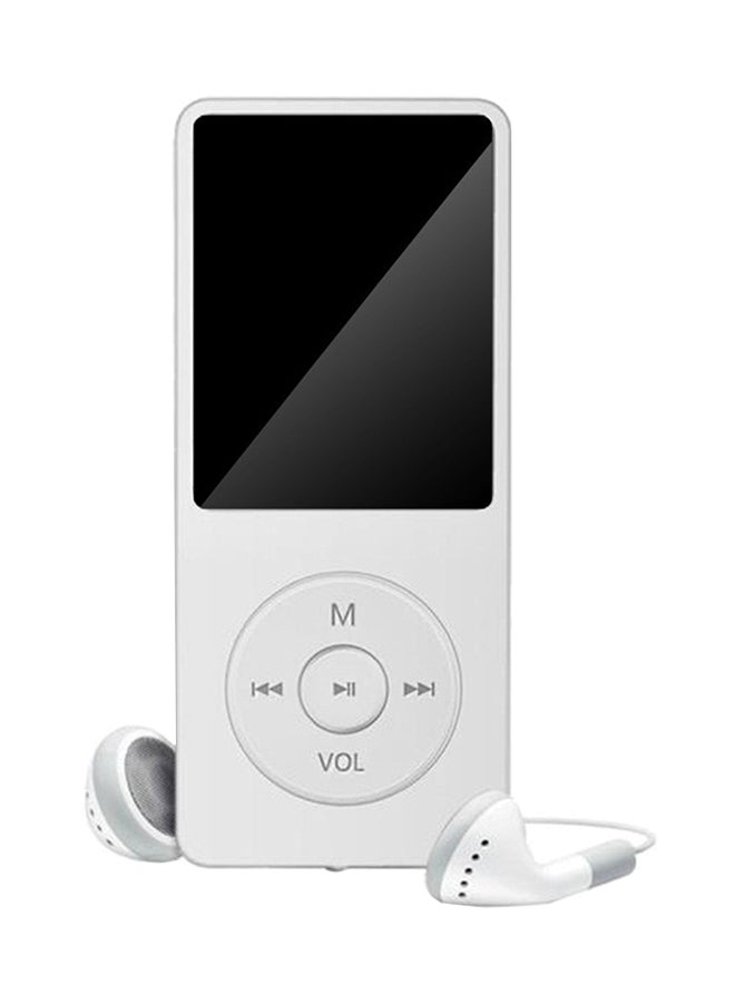 Portable MP3 Music Player With Headset H31410-W_JX White - Image 1