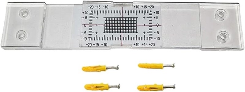 4 Pack Acrylic Crack Width Gauges For Wall Plane Measuring And Monitoring - Image 5