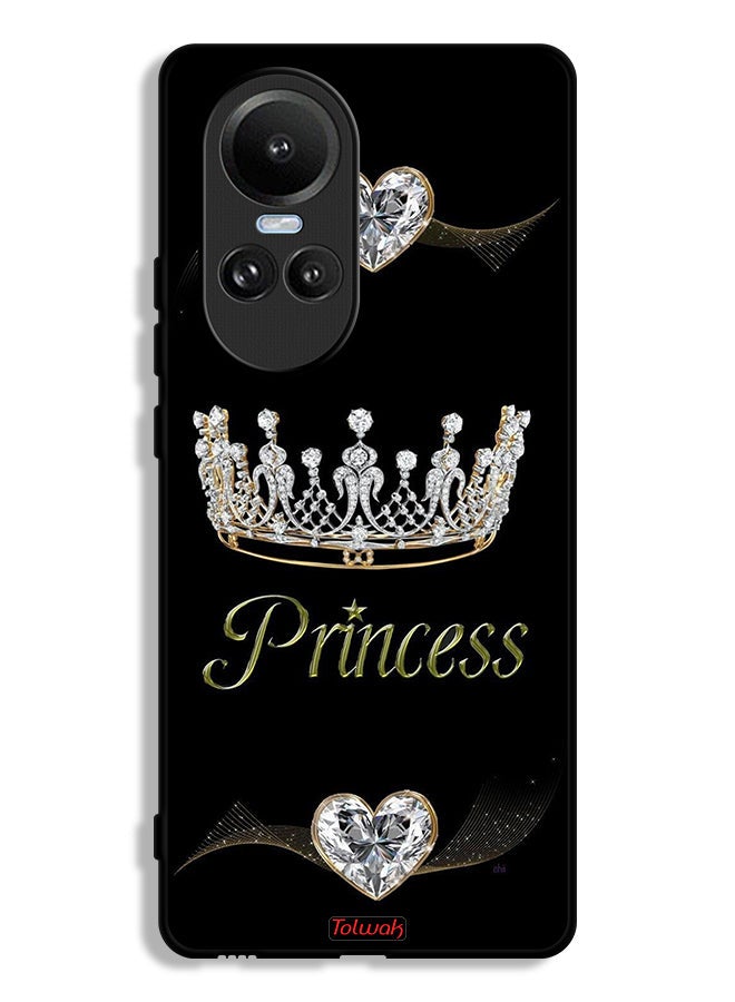 Tolwak Oppo Reno 10 Pro Protective Case Cover Princess - Image 1
