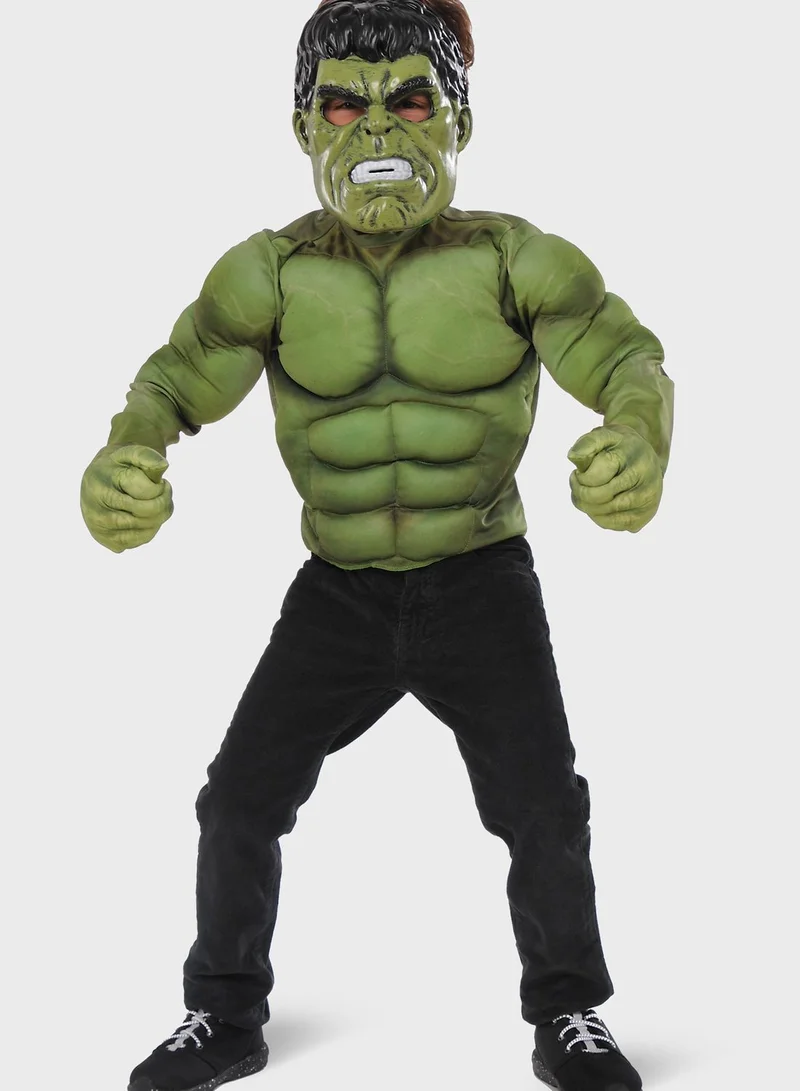 Rubies Costume Kids Hulk Muscle Top & Gloves
