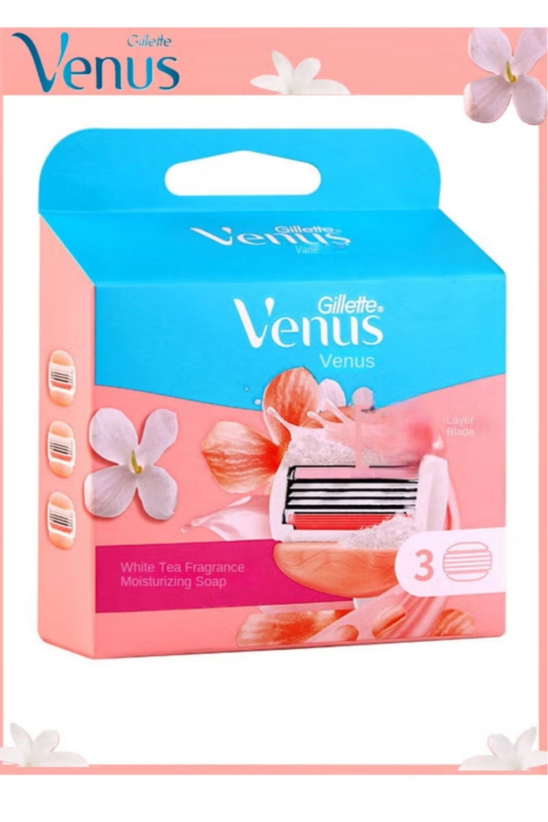 "شفرات كيليفيلت - فينوس للنساء، مجموعة 3 قطع - تجربة حلاقة فاخرة." - Image 1