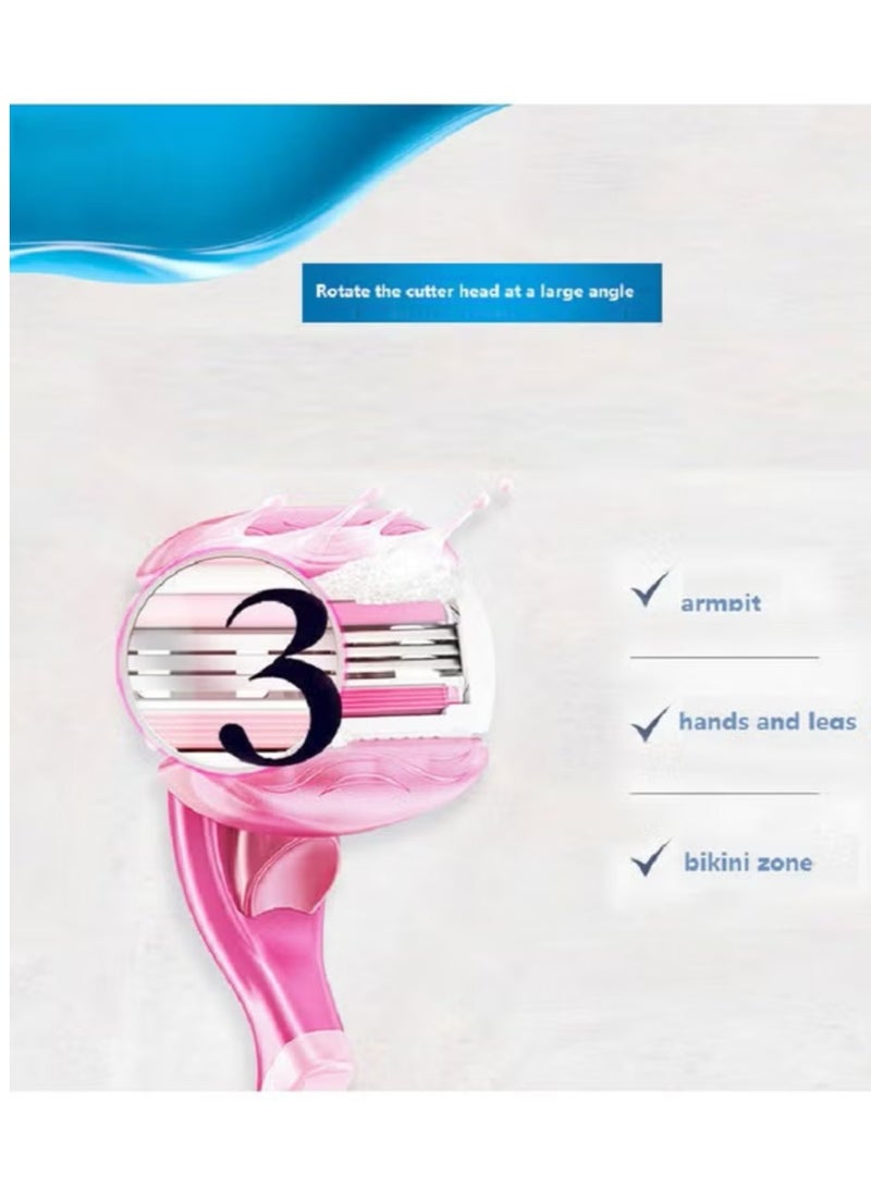 "شفرات كيليفيلت - فينوس للنساء، مجموعة 3 قطع - تجربة حلاقة فاخرة." - Image 3