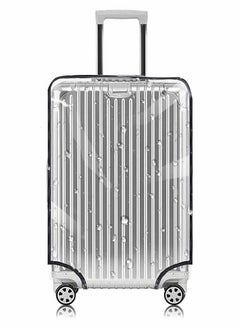 Excefore Transparent Pvc Suitcase Cover 24 28 30 Inch Suitable For Wheeled Suitcases, No Need To Remove The  - Image 1