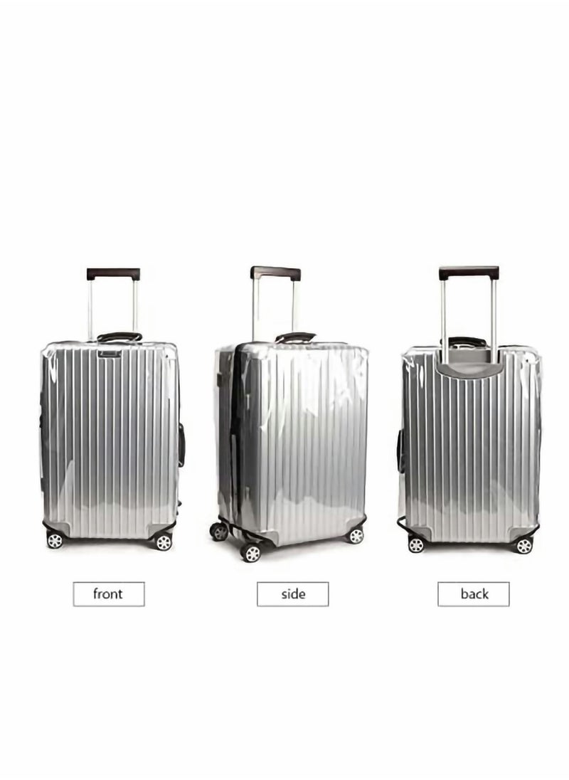 Transparent Pvc Suitcase Cover 24 28 30 Inch Suitable For Wheeled Suitcases, No Need To Remove The - pzsku/Z741C94E11B490019D840Z/45/_/1695729329/68687abf-1bce-45f3-9e05-f922ccad02f3