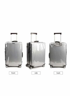 Excefore Transparent Pvc Suitcase Cover 24 28 30 Inch Suitable For Wheeled Suitcases, No Need To Remove The  - Image 5