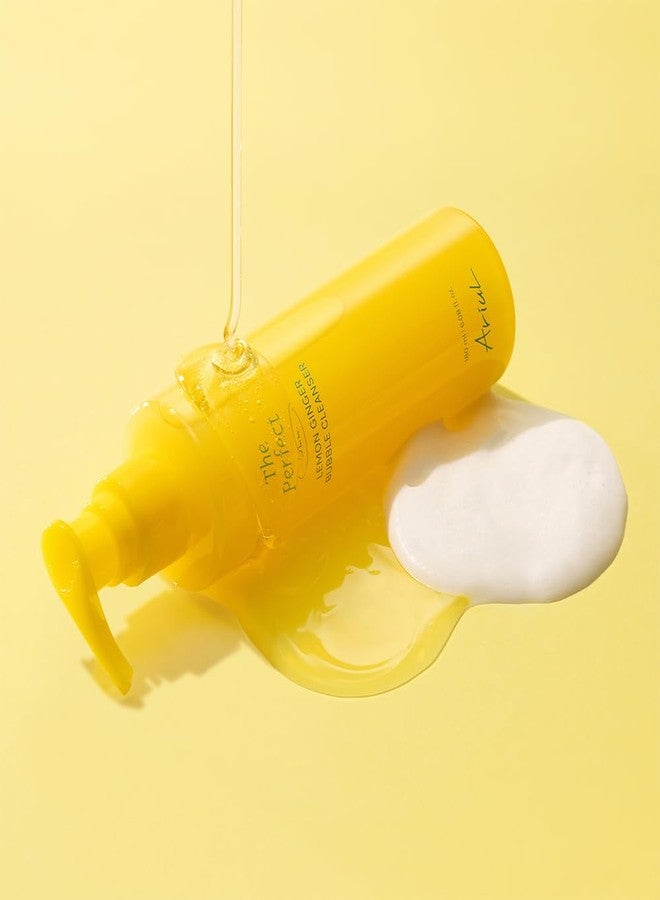 Ariul Lemon Ginger Bubble Cleanser Makeup Remover Honey Toning Brightening - Image 4