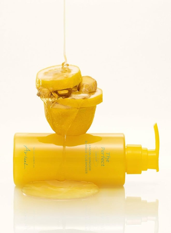 Ariul Lemon Ginger Bubble Cleanser Makeup Remover Honey Toning Brightening - Image 2