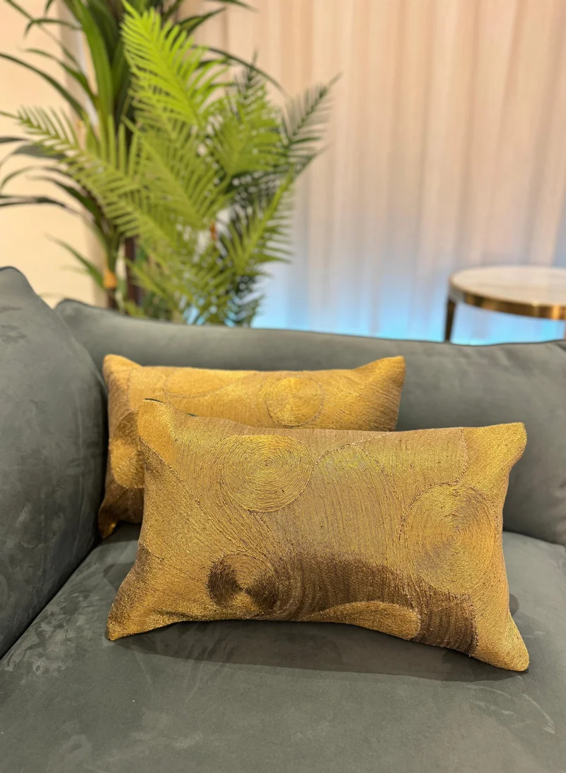 Tohfa Luxe Zareen Handmade Cushion with Filler