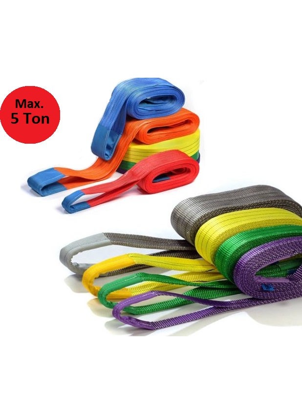 Kafenn Polyester Sling Rope 5 Ton 8 mt  - Image 1