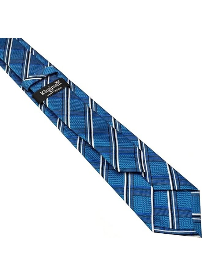 كينج مان ربطة عنق رسمية للرجال - ربطة عنق رجالي - ربطات عنق للقميص والبدلة - طراز حديث - Image 4