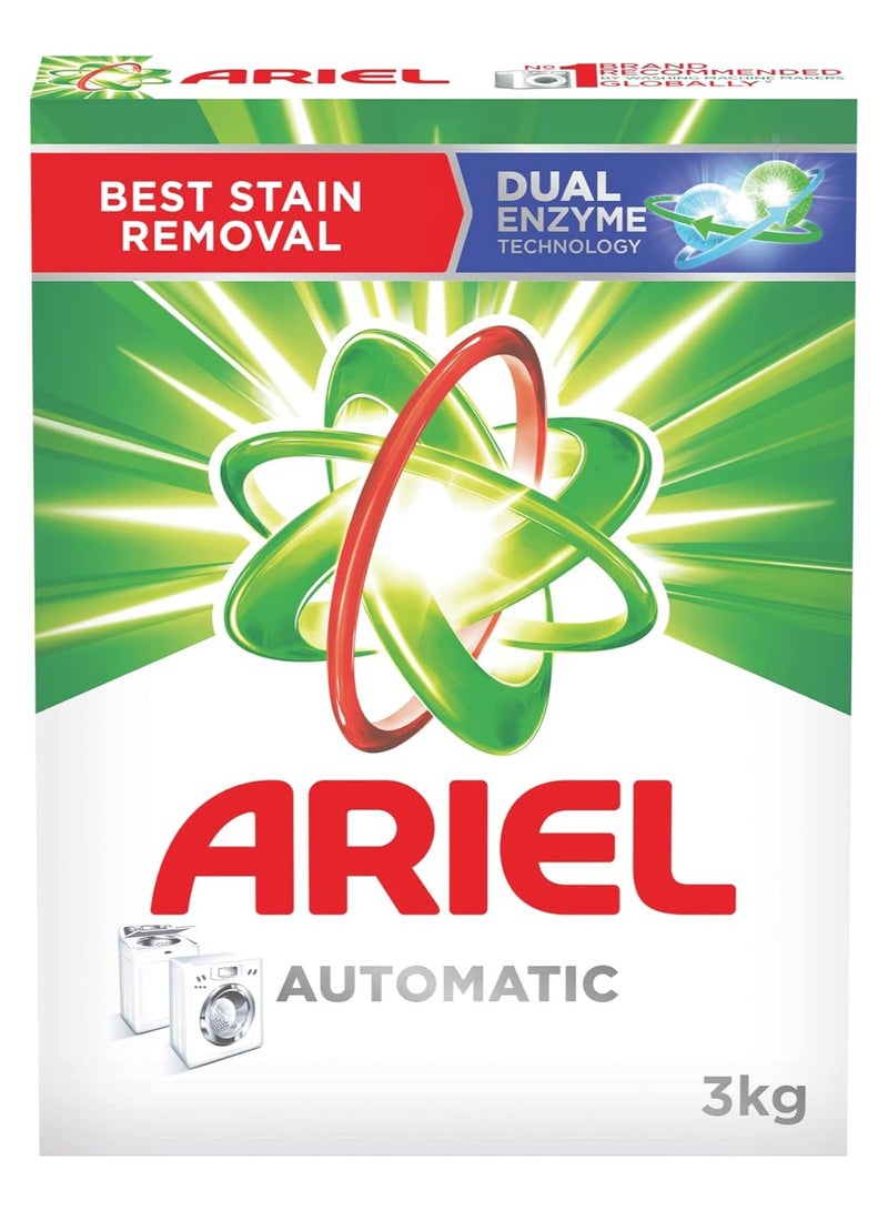 اريال مسحوق غسيل اريال للغسالات الأوتوماتيكية بالرائحة الأصلية 3 كغم