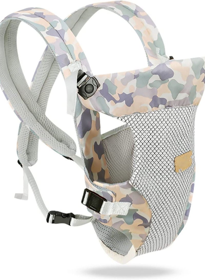 SYOSI Baby Carrier, Lightweight Breathable Baby Carrier,  4-in-1 Infant Carrier, Convertible Front and Back Child Carrier Backpack, Multi-Function for Newborn Toddler 0 to 36 Months - Image 1