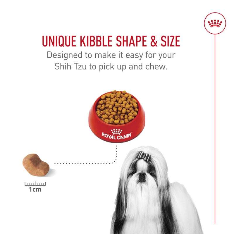 Royal Canin Breed Health Nutrition Shih Tzu Adult Dry Dog Food, 10 lb Bag - Image 4