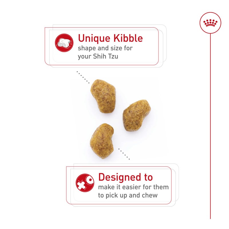 Royal Canin Breed Health Nutrition Shih Tzu Adult Dry Dog Food, 10 lb Bag - Image 2