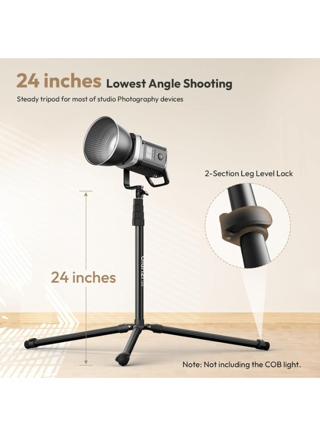 ULANZI T270 Light Stand - 8.8FT/270cm Adjustable Photography Light Stand Tripod, Aluminum Portable Studio Lighting Stand for Softbox, LED Video Light, Reflector, Strobe, Photo Video Photography - Image 4
