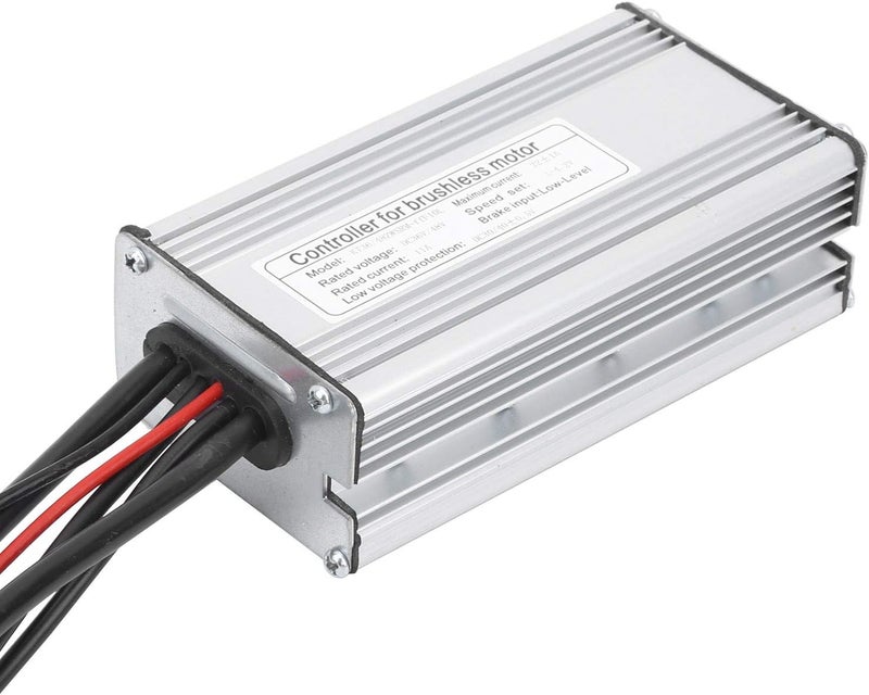 comfrt Electric Bike Controller, Durable Aluminium Alloy 9 Tube E-Bike Waterproof Contact with Light Cable Bicycle Rectangula Controller Equipment Suitable for 36V/48V 500W/750W Brushless Motor - Image 3
