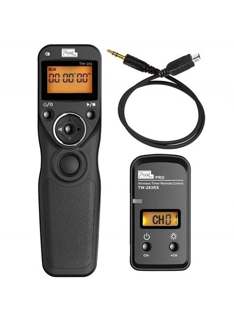 Pixel DSLR Camera Wireless Shutter Release Timer Remote Control TW-283/DC2 for Nikon D3100 D3200 D3300 D5000 D5100 D5200 D5300 D5500 D90 D7000 D7100 D7200 D600 D610 D750