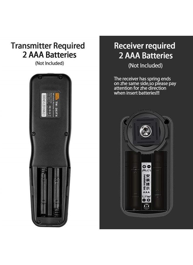 Pixel - Pixel DSLR Camera Wireless Shutter Release Timer Remote Control TW-283/DC2 for Nikon D3100 D3200 D3300 D5000 D5100 D5200 D5300 D5500 D90 D7000 D7100 D7200 D600 D610 D750 - Image 1