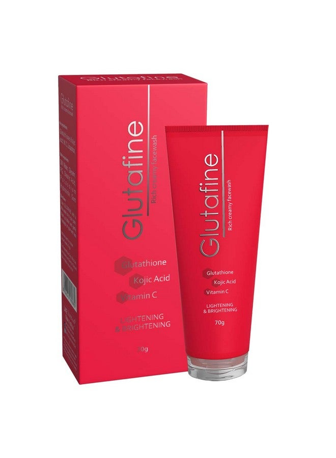 ETHIGLO Glutafine Rich Creamy Facewash For Lightening And Brightening, 70G (Pack Of 1)  - Image 3