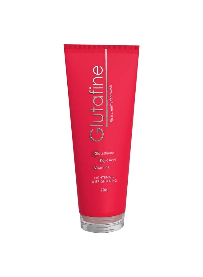 ETHIGLO Glutafine Rich Creamy Facewash For Lightening And Brightening, 70G (Pack Of 1)  - Image 1