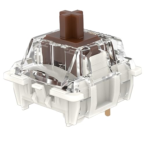 DRAOZA Gateron G Brown Pro 3.0 Switches,3 Pin Pre Lubed RGB SMD Tactile Switches for MX Gaming Mechanical Keyboard (G PRO 3.0,Brown,36PCS) - Image 1