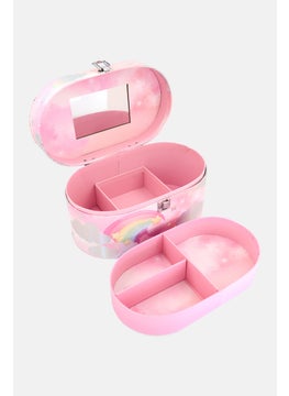 VOTUM Women Makeup Train Case, Multicolor  - Image 4