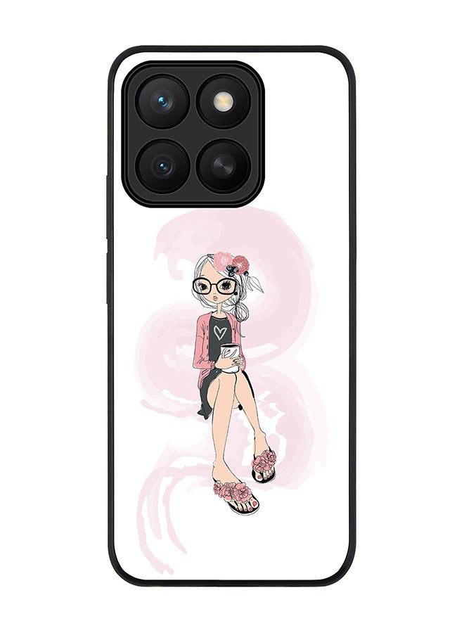 Stylizedd For Honor X8c Case,Slim fit Camera Protection, Shockproof Thin Phone cover  - Nerdy Cute