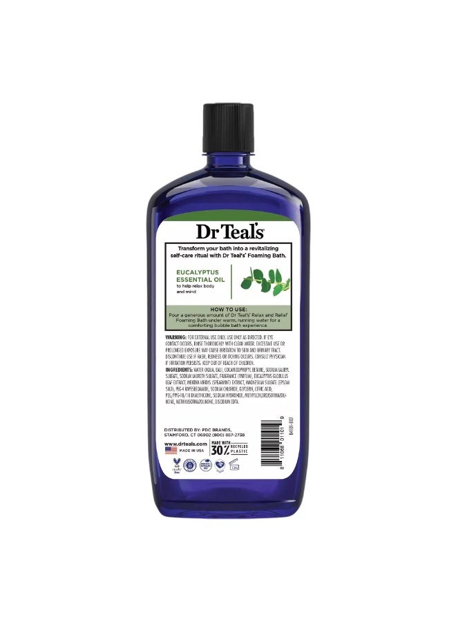 Dr Teal's Foaming Bath with Pure Epsom Salt Relax & Relief, Body Wash  - 34 fl oz - Image 2
