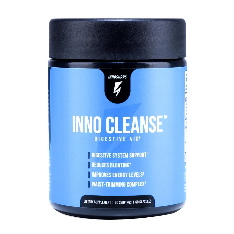 INNOSUPPS Inno Cleanse - Waist Trimming Complex | Digestive System Support & Aid | Reduced Bloating | Improves Energy Levels | Gluten Free, Vegan Friendly - Image 1