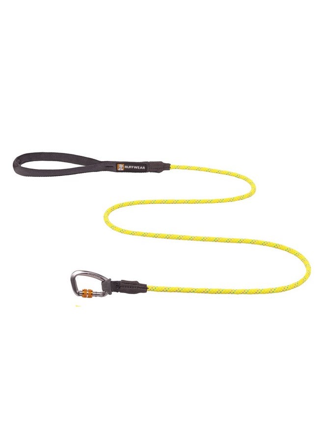 RUFFWEAR , Knot-A-Leash Dog Leash, Reflective Rope Lead With Carabiner, Lichen Green, Small  - Image 1