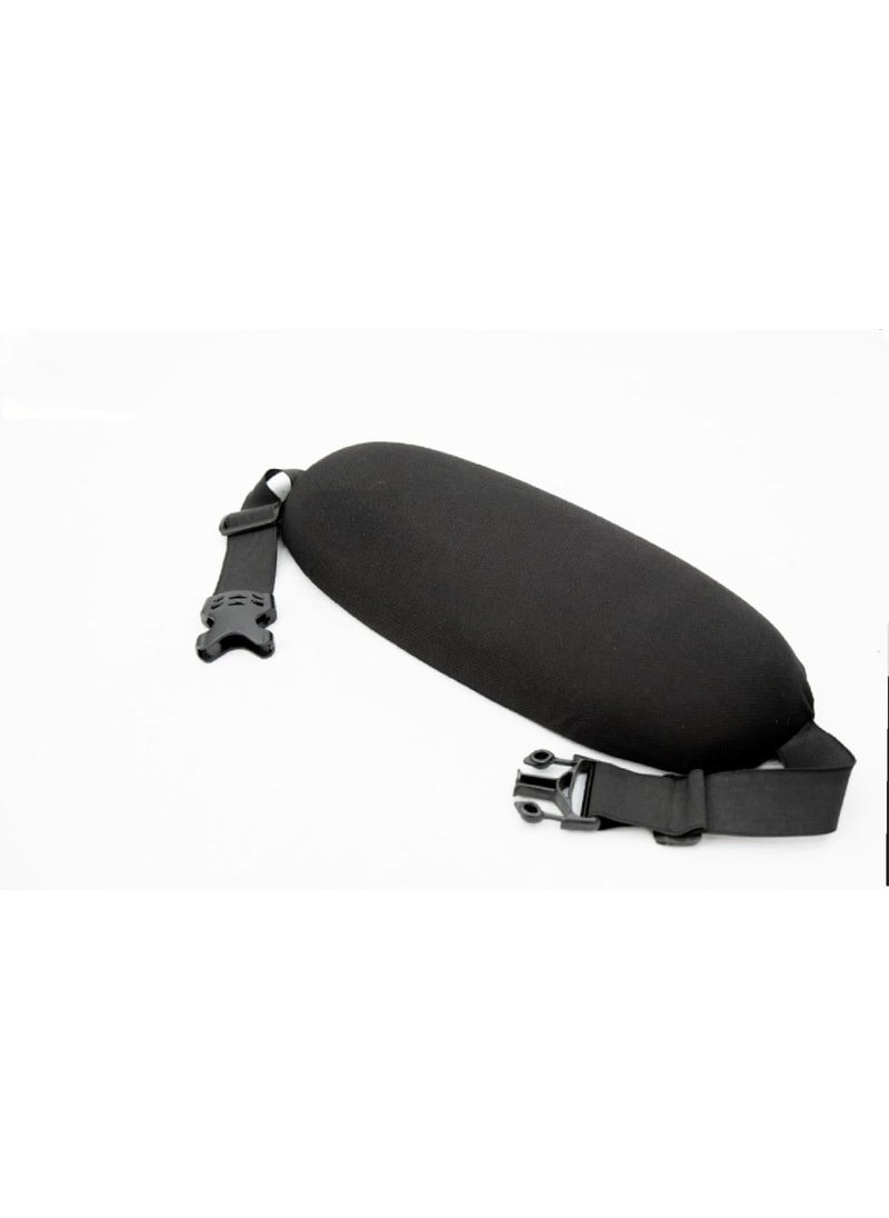 ORTHOCURE ORTHOCURE Polyester Lumber Back Support Cushion I Lumber Back RollBlack  - Image 1