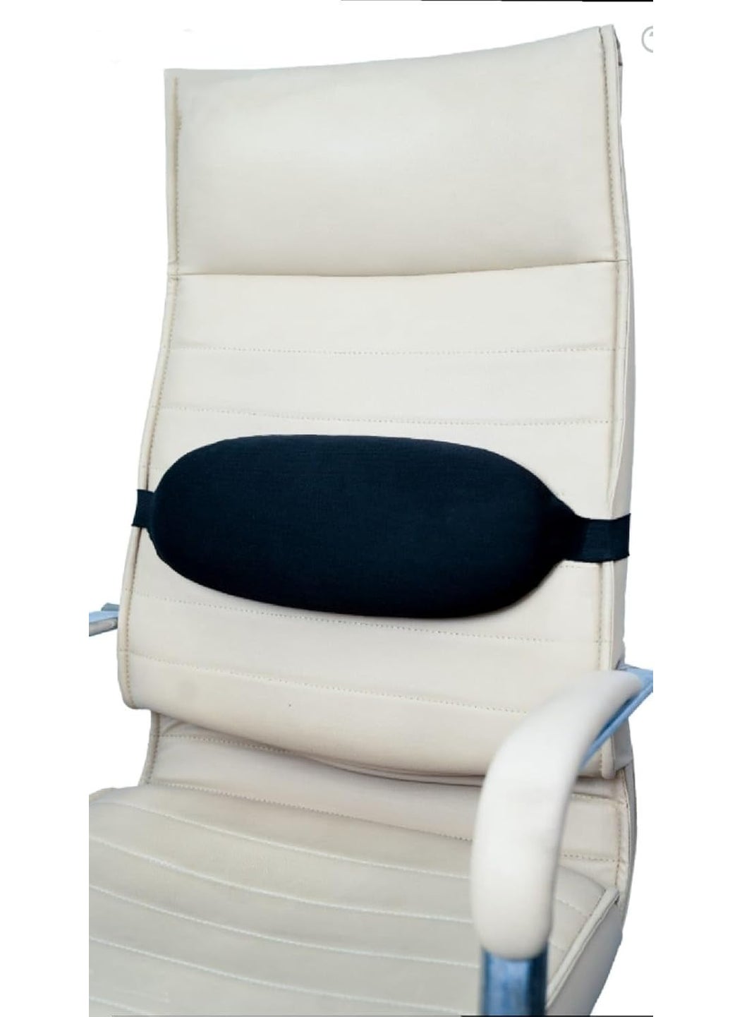 ORTHOCURE ORTHOCURE Polyester Lumber Back Support Cushion I Lumber Back RollBlack  - Image 3