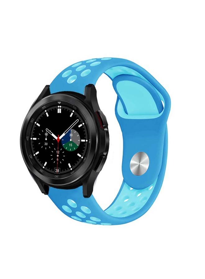 NIBEMINENT Dot Silicone Replacement Band for Samsung Galaxy Watch4 42/46mm Multicolour - Image 2