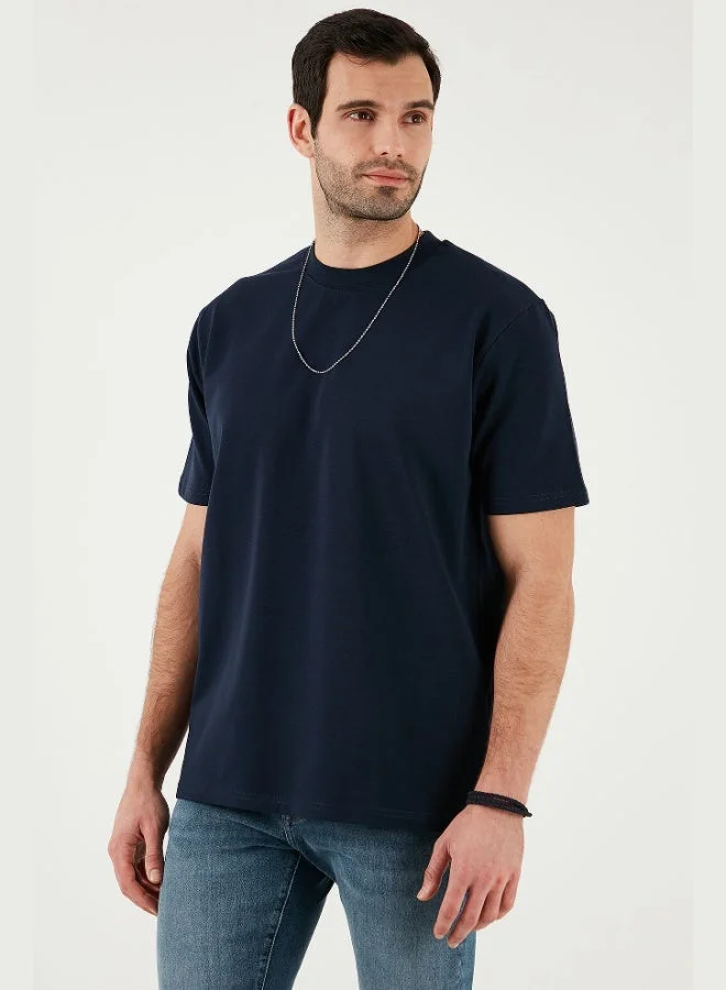 Buratti  Buratti Cotton Crew Neck Relaxed Fit Basic T Shirt Men's T SHIRT 5902610  | Best Price UAE