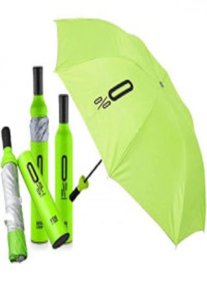 PRETOX Bottle Umbrella, Multi Folding Portable Umbrella with Bottle Cover for UV Protection & Rain Umbrella Mini Travel (Pack of 1) - Image 3