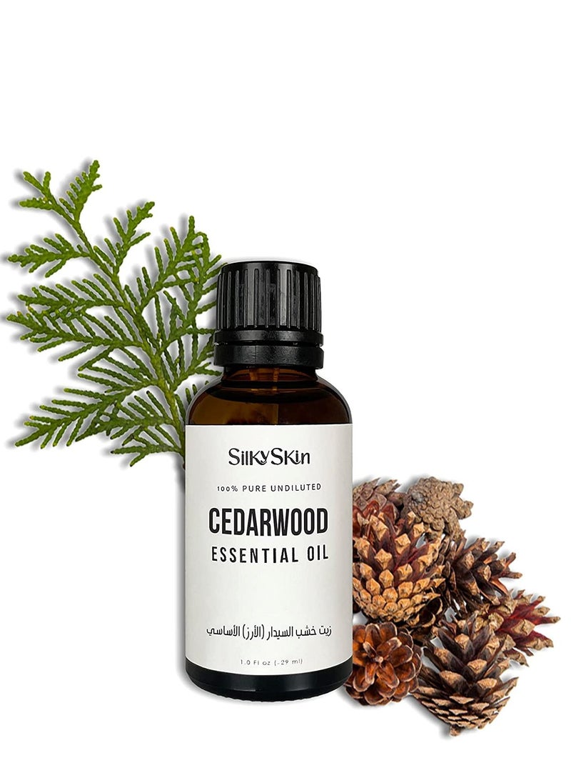 Silky Skin 100% Pure Cedarwood Essential Oil 30 g  - Image 1