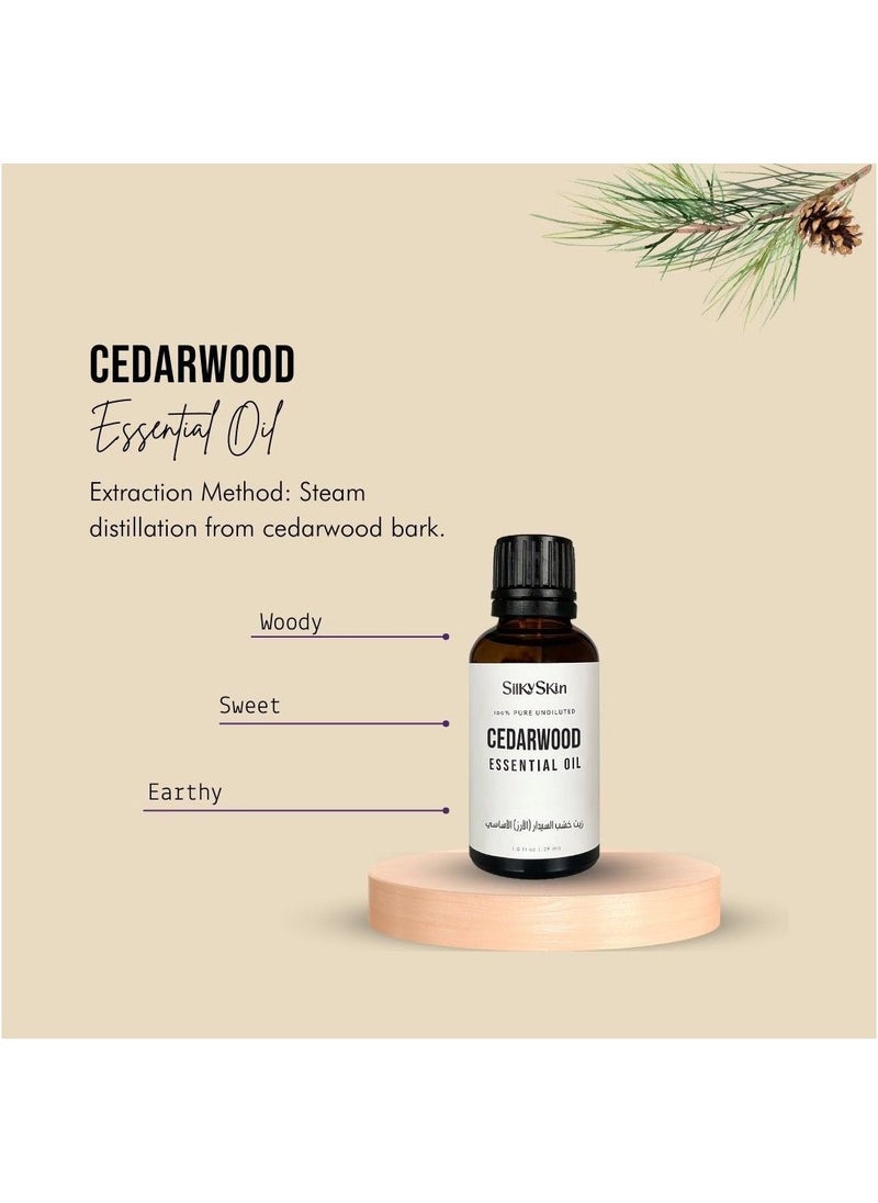 Silky Skin 100% Pure Cedarwood Essential Oil 30 g  - Image 5