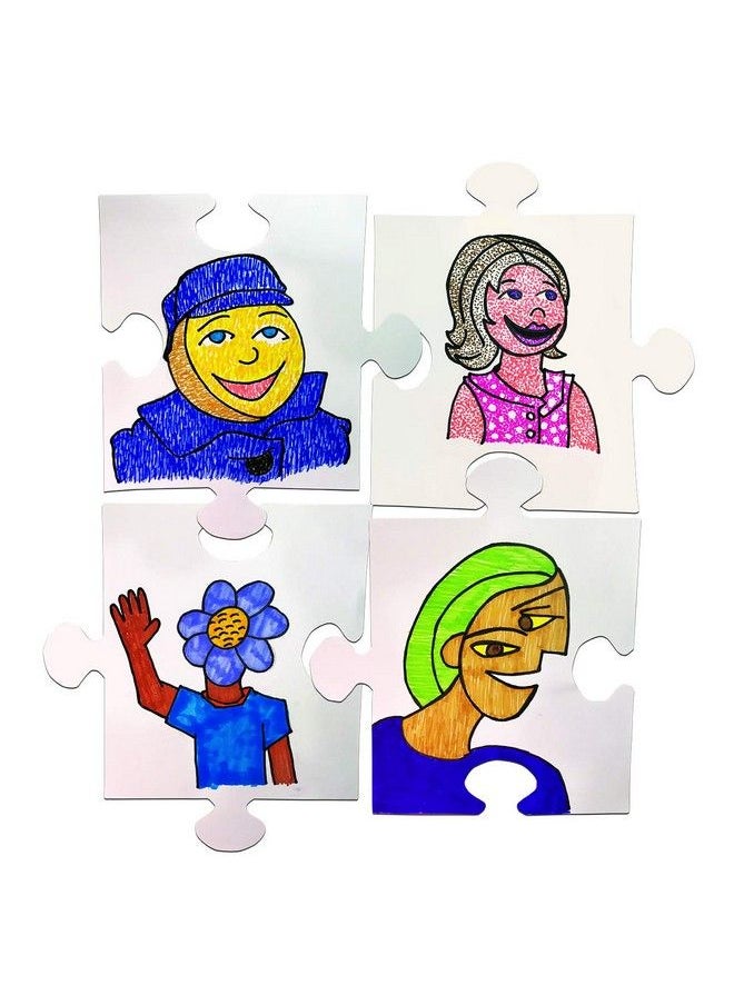 Roylco We All Fit Together Giant Puzzle Pieces 100/Pkg  - Image 4