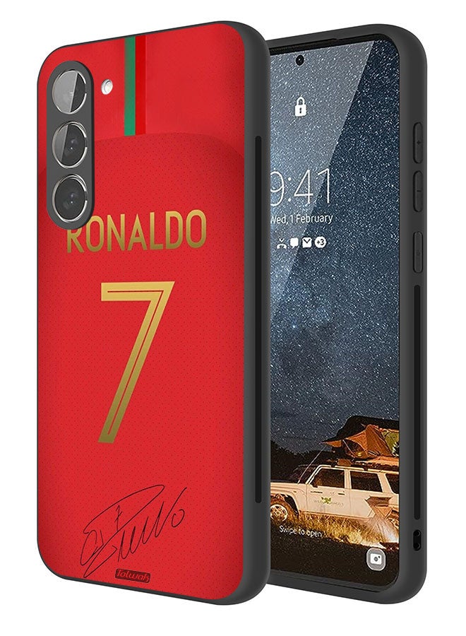 Tolwak Samsung Galaxy S23 Plus 5G Protective Case Cover Ronaldo 7 - Image 1