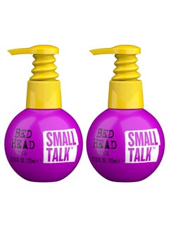 BED HEAD Bed Head Small Talk MINI 3-in-1 Hair Thickening Cream - Use for Voluminous Hair - For Fine, Thin & Flat Hair - Use on Damp Hair - Premium Hair Thickening Products - 4.2 oz (Pack of 2)  - Image 1