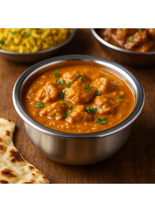 Sweet Home Stainless Steel Round Basin 4PCS – 22, 24, 28, 32CM | Durable Food-Grade Mixing & Washing Bowl for Kitchen Use - Image 5